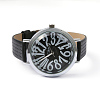 Imitation Leather Wristwatch Quartz Watches X-WACH-I014-F06-2
