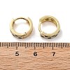 Tartan Pattern Enamel Chunky Hinged Huggie Hoop Earrings for Women EJEW-P196-22G-01-5