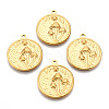 201 Stainless Steel Pendants STAS-N098-143LG-2