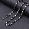 Stainless Steel Byzantine Chains Necklaces for Men FS-WG56795-88-1