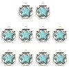 10Pcs Synthetic Turquoise Pendants FIND-YW0009-37-1