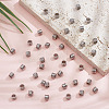 120Pcs 202 Stainless Steel Beads STAS-ME0002-49-4