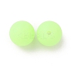 Luminous Round Food Grade Silicone Beads SIL-TAC0007-04G-2