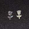 Resin Rose Flower Nail Art Charms MRMJ-WH0079-15-2