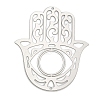 201 Stainless Steel Laser Cut Connector Charms STAS-Z116-07P-1