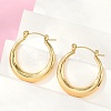 304 Stainless Steel Hoop Earrings for Women EJEW-U046-07G-A-2