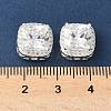 Brass Micro Pave Cubic Zirconia Beads KK-A253-20S-04-3