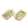 Rack Plating Alloy Pendants PALLOY-WH0103-04C-AG-3