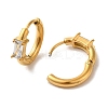 Golden 304 Stainless Steel Hoop Earrings EJEW-K271-01E-G-2