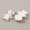 Space Theme Opaque Resin Cabochons RESI-WH0029-23D-05-2