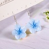 Flower Resin Dangle Earrings FS-WG2DDFE-04-1