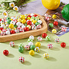 140Pcs 10 Styles Natural Wooden Beads Set WOOD-TA0001-76-6