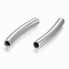 Tarnish Resistant 304 Stainless Steel Tube Beads X-STAS-K154-B-78P-1
