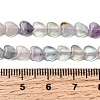 Natural Colorful Fluorite Beads Strands G-P575-C20-6mm-5