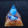 Luminous Constellation Orgonite Pyramid Resin Energy Generators PW-WGB3061-02-1