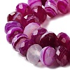 Natural Banded Agate/Striped Agate Beads Strands G-E605-A02-03A-3