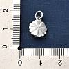925 Sterling Silver Lotus Flower Charms STER-U009-01S-02-4