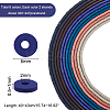 12 Strands 6 Colors Handmade Polymer Clay Bead Strands CLAY-PH0001-75-2