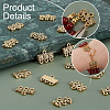 80Pcs Tibetan Style Zinc Alloy Chandelier Components Links FIND-PH0023-04AG-4