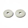 Flat Round Handmade Polymer Clay Beads CLAY-R067-12mm-02-6