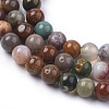 Natural Ocean Jasper Beads Strands X-G-F668-26-4mm-3