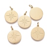 Ion Plating(IP) 304 Stainless Steel Pendants STAS-H100-39G-2