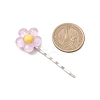 Resin Flower Hair Bobby Pins PHAR-JH00133-3