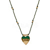 Brass and Enamel Pendant Necklaces FS-WG2CA9F-26-1