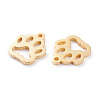 Ion Plating(IP) 304 Stainless Steel Pet Charms STAS-Y002-07G-2