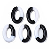 Two Tone Opaque Acrylic Linking Rings OACR-S038-035-3