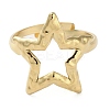Ion Plating(IP) 316 Stainless Steel Finger Rings RJEW-C075-01G-2