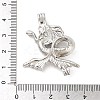 Alloy Bead Cage Pendants FIND-M012-01A-P-3