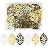 100Pcs 3 Colors Iron Filigree Joiners Pendants IFIN-FS0001-60-1