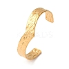 Summer 304 Stainless Steel Cuff Bangles for Women Men BJEW-F511-02G-2