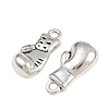 Tibetan Style Alloy Pendants TIBE-B003-23AS-01-3