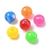 Opaque Acrylic Beads OACR-D309-01B-1