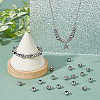 304 Stainless Steel European Beads STAS-DC0015-65-5