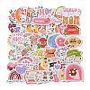 Mother's Day Self-Adhesive Paper Gift Tag Stickers AJEW-Z019-01B-1