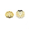 Brass Flower Bead Caps LS-X-KK-O043-03G-1