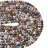 Natural Botswana Agate Beads Strands G-G453-A01-8mm-5