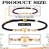 1Pc Adjustable Nylon Cord Bracelets for Women Men BJEW-LP0001-30B-2