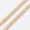 Textured Brass Handmade Link Chains CHC-G006-20G-3