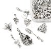 40Pcs 8 Styles Tibetan Style Alloy Pendants TIBEP-FP0001-17-3