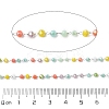 Glass Round Beaded Chains CHS-A015-01P-03-2