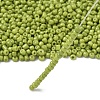 8/0 3mm Baking Paint Glass Seed Beads Loose Spacer Beads X-SEED-S002-K9-3