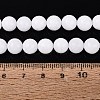 Dyed Natural White Jade Round Bead Strands G-Q937-6mm-20-4