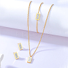 Stainless Steel Jewelry Sets IS6513-1