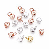 Brass Micro Pave Cubic Zirconia Charms ZIRC-F095-04-1