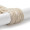 Electroplate Imitation Jade Glass Bead Strands EGLA-J047-3x2mm-F03-5
