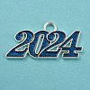 Alloy Enamel Pendants PALLOY-ZX001-12S-04-2